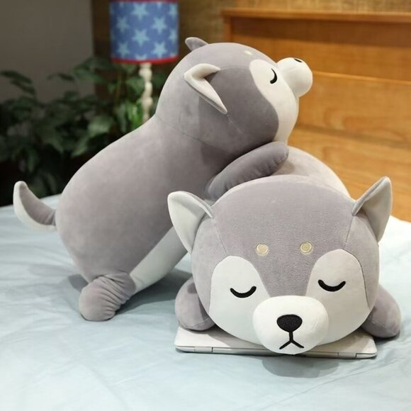 NEW :Stuffed Animal Shiba Inu Plush Toy Anime Corgi Kawaii Plush Dog Soft Pillow - Picture 7 of 8